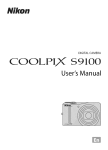 Nikon Coolpix S9100 User's Manual