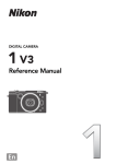 Nikon V3 User's Manual