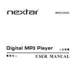 Nextar MA933ASC User's Manual