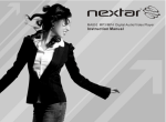 Nextar MA852s User's Manual