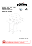 Nexgrill 720-0033 User's Manual