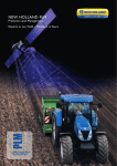 New Holland FM-1000 User's Manual
