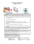 New Buck Corporation MODEL FP-327-ZC User's Manual