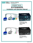 Network Technologies ST-C5KVM2ARS-1000S User's Manual