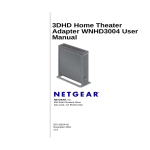 Netgear WNHD3004 User Guide