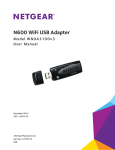 Netgear WNDA3100v3 User Guide