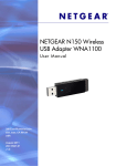 Netgear WNA1100 User Guide