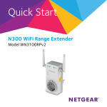 Netgear WN3100RPv2 Installation Guide