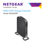 Netgear WN2500RPv2 Installation Guide