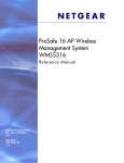 Netgear WMS5316 Reference Manual