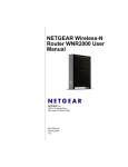 Netgear WNR2000 User's Manual