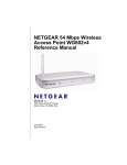 Netgear WG602v4 User's Manual