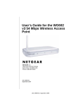 Netgear WG602 User's Manual