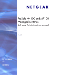 Netgear Switch M4100 User's Manual