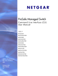 Netgear Switch M4100-12G-POE+ User's Manual