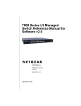 Netgear Switch L3 User's Manual
