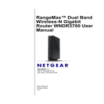 Netgear WNDR3700 User's Manual