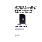 Netgear RANGEMAX WNDR3300 User's Manual