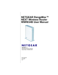 Netgear WNR834B User's Manual