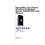 Netgear DGND3300 User's Manual