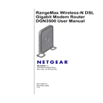 Netgear DGN3500 User's Manual