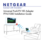 Netgear PTVU1000 Installation Guide