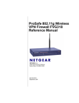 Netgear FVG318 User's Manual