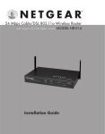 Netgear HR314 User's Manual