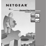 Netgear GSM712 User's Manual