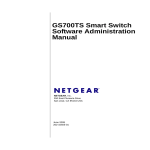 Netgear GS748TS User's Manual