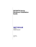 Netgear GS700TR User's Manual