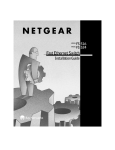 Netgear FS524 User's Manual