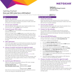 Netgear EX7000 Installation Guide