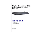 Netgear EVA9150 User Guide