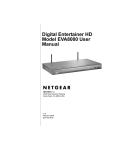 Netgear EVA8000 User Guide