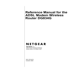 Netgear DG834G User's Manual