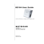 Netgear XE104 User's Manual