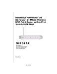 Netgear WGPS606 User's Manual