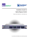 Net Optics N-IDP-POBPLX-002 User's Manual