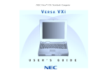 NEC VXi User's Manual
