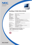 NEC V520 User's Manual