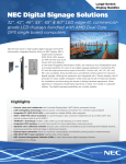 NEC V323-PC Brochure