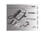 NEC UX5000 User's Manual