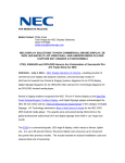 NEC P703 User's Information Guide