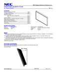 NEC P42XP10-BK User's Manual