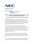 NEC NP-V311W User's Information Guide