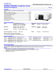 NEC NP-PX602UL-BK Installation and Setup Guide