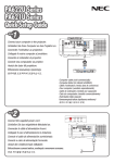 NEC NP-PA521U-13ZL Quick Setup Guide