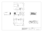 NEC NP-P401W Mechanical Drawings