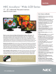NEC LCD194WMX User's Manual